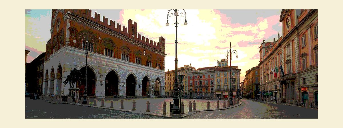 Piacenza - Piazza dei Cavalli e Palazzo Gotico