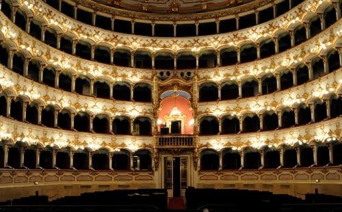 interno del Teatro Verdi - Piacenza