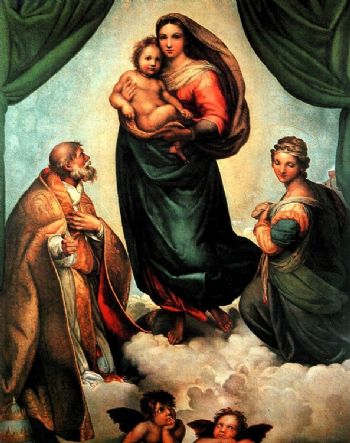 Raffaello. La Madonna Sistina